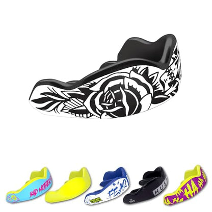 DAMAGE CONTROL High-Impact Sports Mouth Guard – Blackarts 2.0 - color: Blackarts 2.0, size: Women