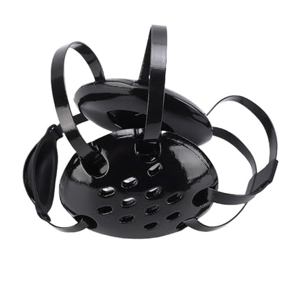 ASHATA Adjustable Wrestling Headgear with Chin Pad | 11 Hole Breathable Protective Ear Guard for Adult Men Women Grappling