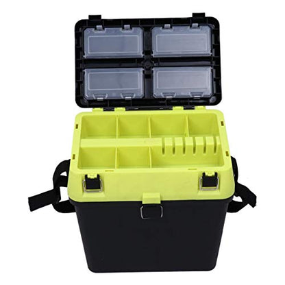 Fishing Box Comfortable Seat Fishing Storage Container for Live Fish Lightweight Portable for Anglers
