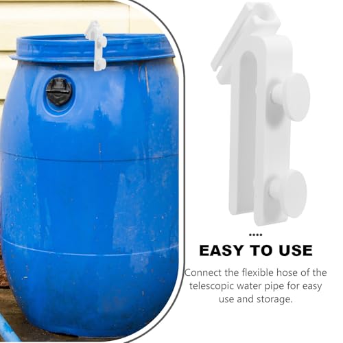 2pcs Bucket Hose Holder for Aquarium Water Changer Hose Support Bracket for Easy Storage and Secure Fixing in Home Fish Tank Maintenance