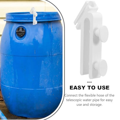 2pcs Bucket Hose Holder for Aquarium Water Changer Hose Support Bracket for Easy Storage and Secure Fixing in Home Fish Tank Maintenance