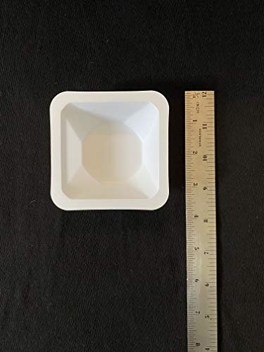 Standard Weighing Boats, W-S85-WH-50, 85mm, Medium, White, Pack of 50