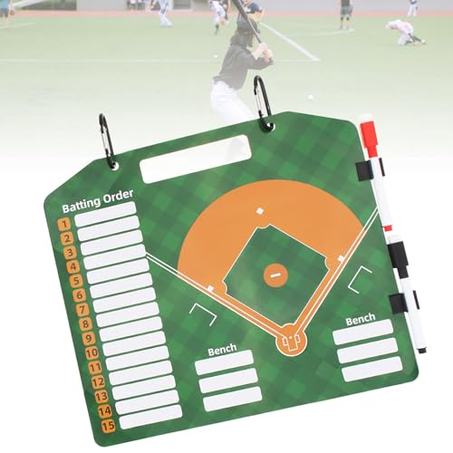 Magnetic Baseball Softball Lineup Cards Marker Board