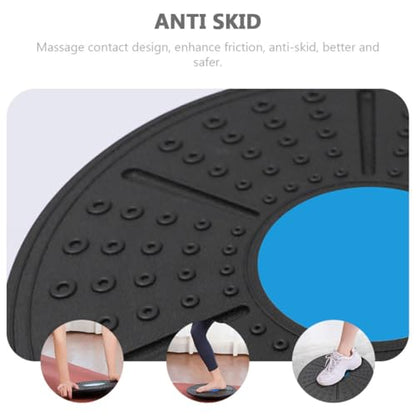 Blue PP Balance Board for Core Stability Workouts, Travel