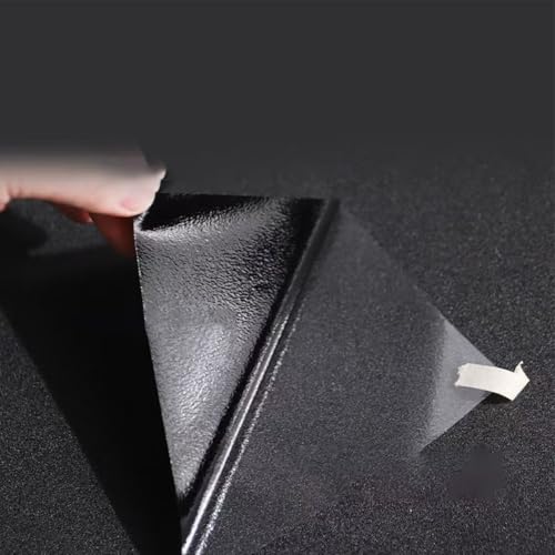Aquarium Background Cling Black Fish Tank Backdrop PVC Wallpaper with Static Cling Application and Removal, Enhances Aquatic Aesthetics and Highlights Plants and Fish,(30 * 200cm)