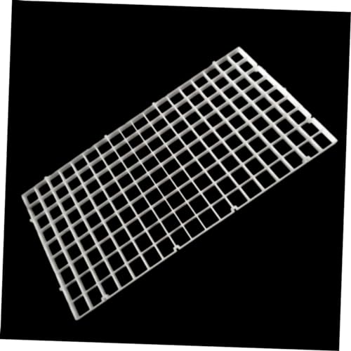 Abaodam 10Pcs Fish Tank Segregation Plate Creative Isolation Baffle Bottom Board for Aquariums Boards Clips Durable Material