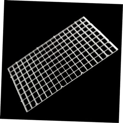 Abaodam 10Pcs Fish Tank Segregation Plate Creative Isolation Baffle Bottom Board for Aquariums Boards Clips Durable Material