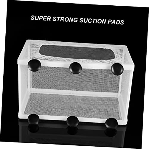 BESPORTBLE 2pcs Big Fish Breeder Net for Aquarium Tank Hatchery Incubator Suction Cups for Fish Separation and Fry Survival
