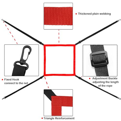 Adjustable Strike Zone Target,Numbered Pitching Pad for Baseball - style: Black