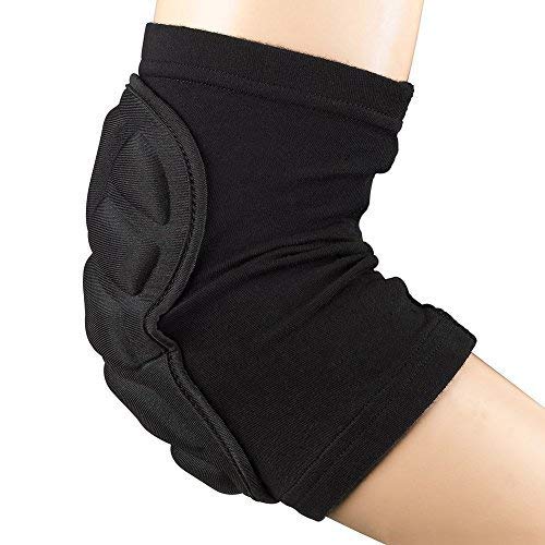 TTIO Elbow Pads- Breathable Protective Soft Lightweight Padded Sleeve Elbow for Skiing Skating Snowboarding Unisex - size: X-Large