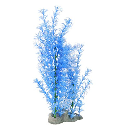 Creative Artificial Plant Aquarium Grass Decoration Realistic Water Resistant Desktop Tank Plant for Fish Tank Landscape Vivid and Design Essential Fish Habitat Decor