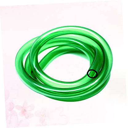 COLLBATH 2M Silicone Flexible Airline Tubing for Aquariums Terrariums Hydroponics Green Compatible with Air Pumps Filtration Systems and Air Stones