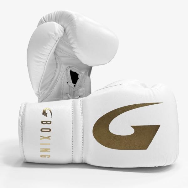 G-Boxing Italia 100 GSS1 Sparring Gloves - Lace - Mens Womens Boxing Lace up Gloves, Ideal for Punch Bag, Sparring Training and Mitts Pads Workout