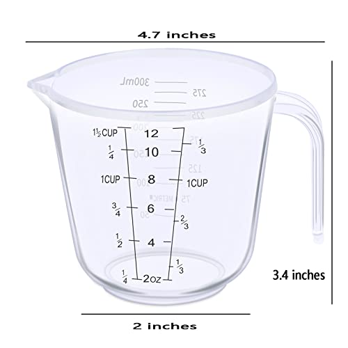 Measuring Cup, 1 ½ Cup, Clear - size: 1 ½ cup