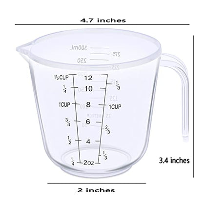 Measuring Cup, 1 ½ Cup, Clear - size: 1 ½ cup