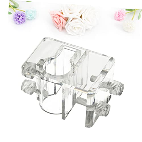 Angoily 2pcs Aquarium Water Clamp Fixed Clip for Water Pipe Acrylic Holder (Size s Suitable for 5-20mm)