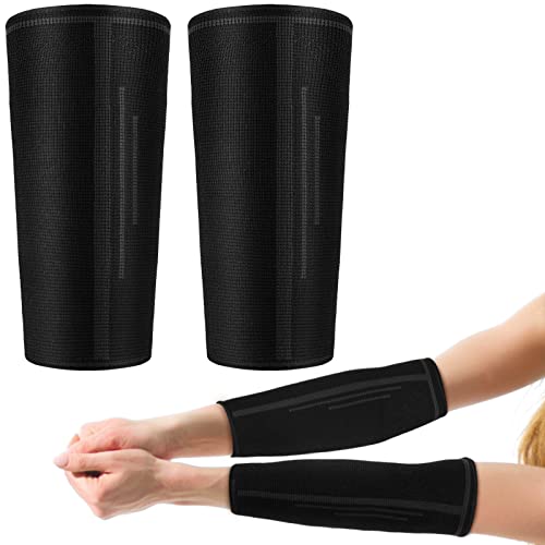 Sratte 3 Pairs Volleyball Arm Sleeves Compression Forearm Guards