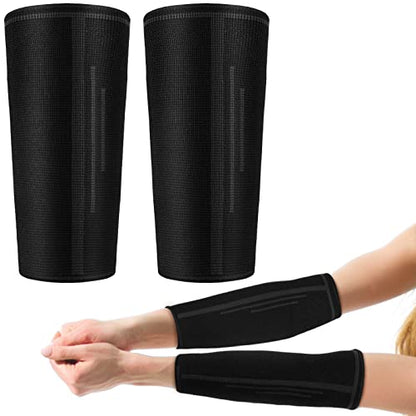Sratte 3 Pairs Volleyball Arm Sleeves Compression Forearm Guards