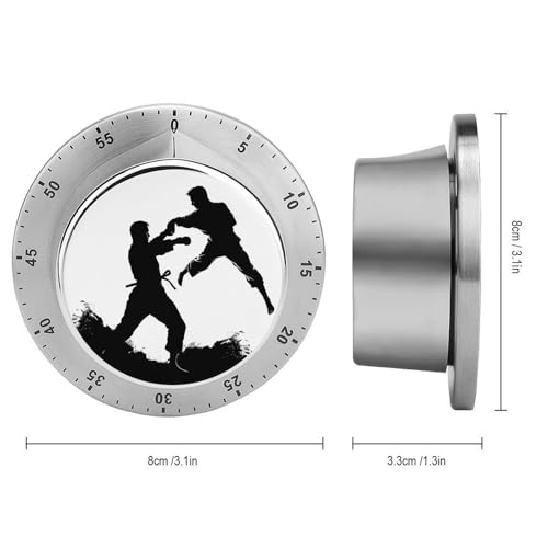 Kickboxing Kitchen Timer Egg Timer Kitchen Timers for Cooking Magnetic Timer Cooking Timer Gym Timer Cute Kitchen Timer,for Gym Teacher Study Exercise Baking
