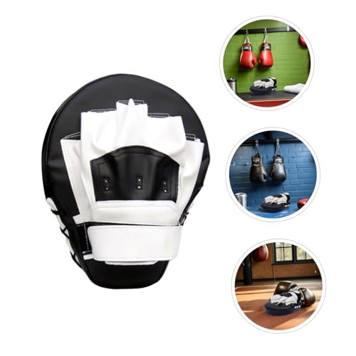 Curved Focus Mitts Punching Pads, PU Leather Taekwondo Strike Shield