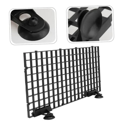 WOONEKY 1set Fish Tank Divider Plastic Grid Isolation Board for Breeding and Separation Material Aquarium Partition for Versatile Use Aquariums
