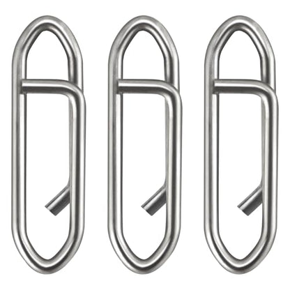Dr.Fish Fishing Speed Clips Power Quick Clips for Fishing Lures Quick Change Stainless Steel Lure Snaps Saltwater Freshwater Crankbait Tackle Snaps