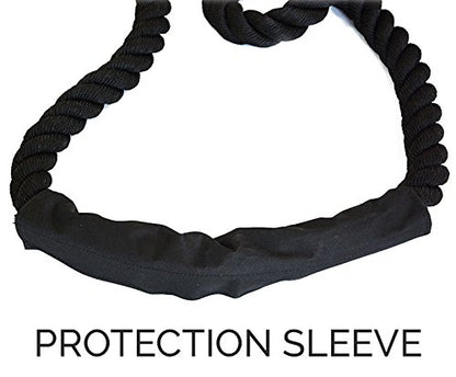 MOVEMINT Heavy Jump Rope (5LB & 8.5LB Options) w/Protection Sleeve