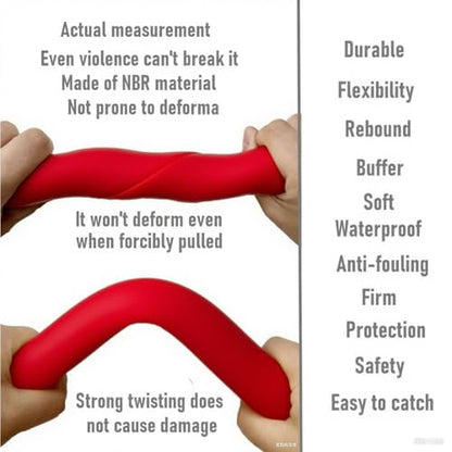 Baby Proofing Fireplace Foam Bumpers - 2M Red Thick Foam Crash Guards,Non-Toxic,Shock-Absorbing,Easy to Install,Protect Toddlers from Sharp Fireplace Edges - color: Red 2