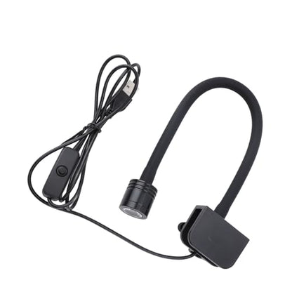 Aquarium Light, Fish Tank Clip Lighting Aquarium LED Light Small LED Clamp Aquarium Light for 3‑6 Gallons Freshwater Saltwater Aquariums High Brightness (Warm Light) - size: Warm Light, style: Warm Light
