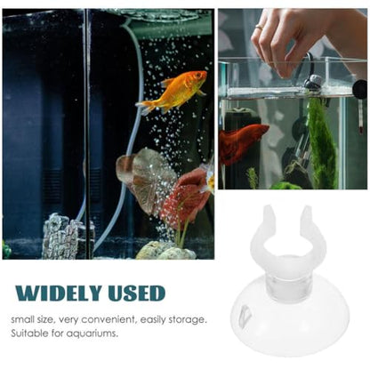 HANABASS 20pcs Aquarium Cup Clips Water Holders for Fish Tank Cups for Secure Hose Management for Aquariums and Water Features