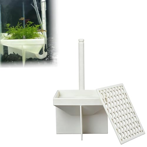 Hatchery Box Accessories for Fluval for Egg-Laying Fish Breeding, Bottom Grid, Viewing Window, Use with Sphagnum Moss