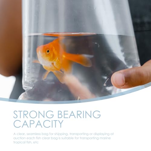 20Pcs Aquarium Oxygenated Fish Transport Bags 45X85Cm Leak-Proof Plastic Shipping Pouches for Live Fish Breeders