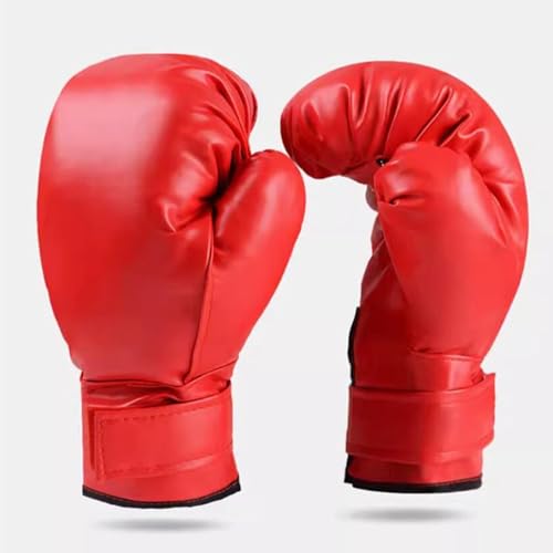 Colaxi 2 Pair Boxing Gloves PU Leather Hand Guard Punch Mitts Punching Gloves Sparring Gloves for Workout Sanda Grappling MMA Karate - size: Kids