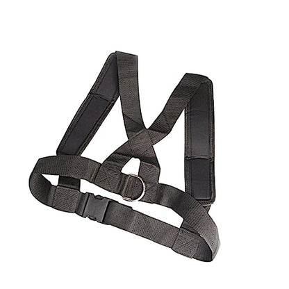 balacoo Adjustable Sled Workout Harness with Padded Shoulder Straps for Resistance Training and Endurance Building Durable Heavy Duty Design for Strength and Speed Training