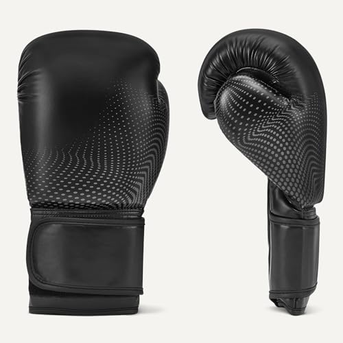 Amazon Basics Boxing Gloves for Men & Women, Sparring, Training, Muay Thai, Kickboxing, MMA - size: 12oz