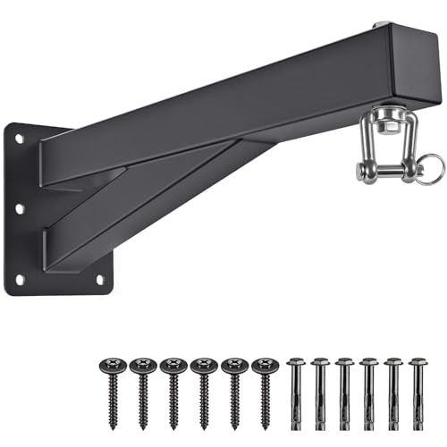 SELEWARE Wall Mount Heavy Bag Hanger Heavy Duty Punching Bag Hanger - color: 17" Heavy Bag Hanger