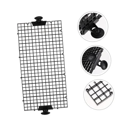Toyvian 1set Aquarium Divider for Fish Tanks High- Isolation Board Cups for Fish Species Panels Cups