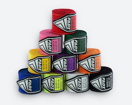 180-Inch Boxing Hand Wraps for Men & Women - Elastic Inner Gloves for Boxing, MMA, Kickboxing, Muay Thai - Pair (Green) - color: Green