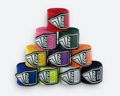 180-Inch Boxing Hand Wraps for Men & Women - Elastic Inner Gloves for Boxing, MMA, Kickboxing, Muay Thai - Pair (Green) - color: Blue