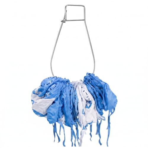 Hicarer Stainless Steel Water Polo Cap Stringer, Holds up to 2 Sets Caps, Rust Resistant Team Organizer and Drying Rack for Schools Clubs Pool Practice