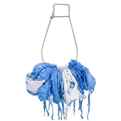 Hicarer Stainless Steel Water Polo Cap Stringer, Holds up to 2 Sets Caps, Rust Resistant Team Organizer and Drying Rack for Schools Clubs Pool Practice
