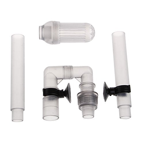 Canister Intakes Inlet Tube Set Fish Tanks External Filter Replacement Accessories with Strong Suction Cups