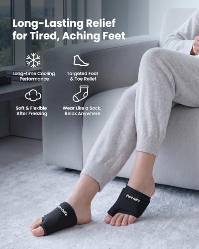 Forefoot Ice Pack Cold & Hot Therapy for Bunions & Ball of Foot Pain Relief