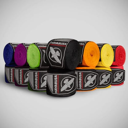 Hayabusa 4.0 Perfect Stretch Boxing Hand Wraps | Boxing Hand Wraps, Boxing Wraps, Muay Thai Hand Wraps, Wrist Wraps Boxing, Hand Wraps for Boxing Gloves, 180 Inch Hand Wraps - color: Green, size: 180"