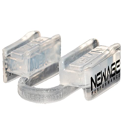 New Age Performance 6DS Weightlifting Mouthpiece, Increase Strength & Reps for Lifting, Powerlifting, Strongmen, Bodybuilding, Calisthenics, Workout Accessory, Fitness Gear (Clear) - color: Clear