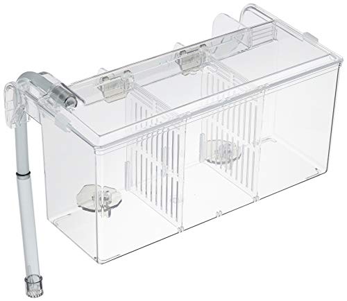 External / Hang On Plastic Aquarium Fish Breeding Box Satellite L (new)