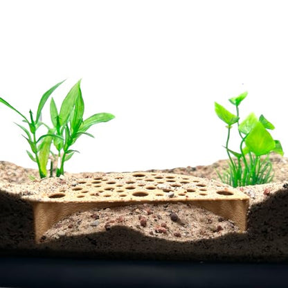 Shrimp Breeding Protector | Shrimp Breeding Cave Aquarium Tunnel (White) - color: White