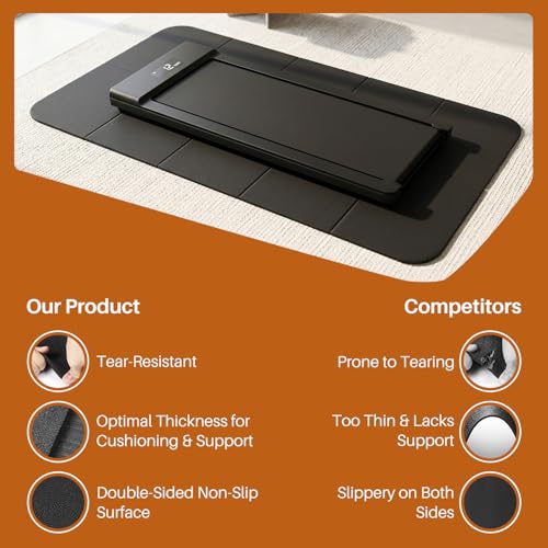 Treadmill Mat,Stationary Bike Mat,6mm Thick,Walking Pad Mat for Carpet,Under Exercise Bike Trainer Pad for Indoor Stationary Spin Bike Gym Equipment Hardwood Floor Carpet Protector - size: 72"L x 31.5"W x 0.3"Th