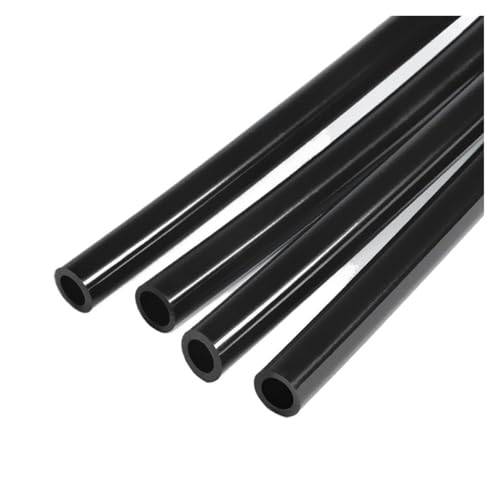 Revive Furniture 1/3/5/10M Silicone Tube Food Grade Rubber Hose Black Flexible Aquarium Air Irrigation Pipes Water Connector Garden Hoses(3 meters,ID 8mm x OD 10mm) - color: 3 meters, size: ID 8mm x OD 10mm
