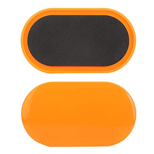 Exercise Core Sliders, Ergonomic Oval Design Sliding Discs Set of 2 for Yoga Pilates Home Fitness Workouts Full Body Training